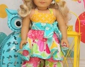 Suzie's Twirly Top and Dress and Brianna's Pants and Capris 18" Doll PDF Pattern