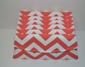 Bridesmaid Clutches - Bridesmaid Bags - Clutch Set of 6 - Made to Order - YOUR CHOICE of Fabrics (10% discount) - Personalized