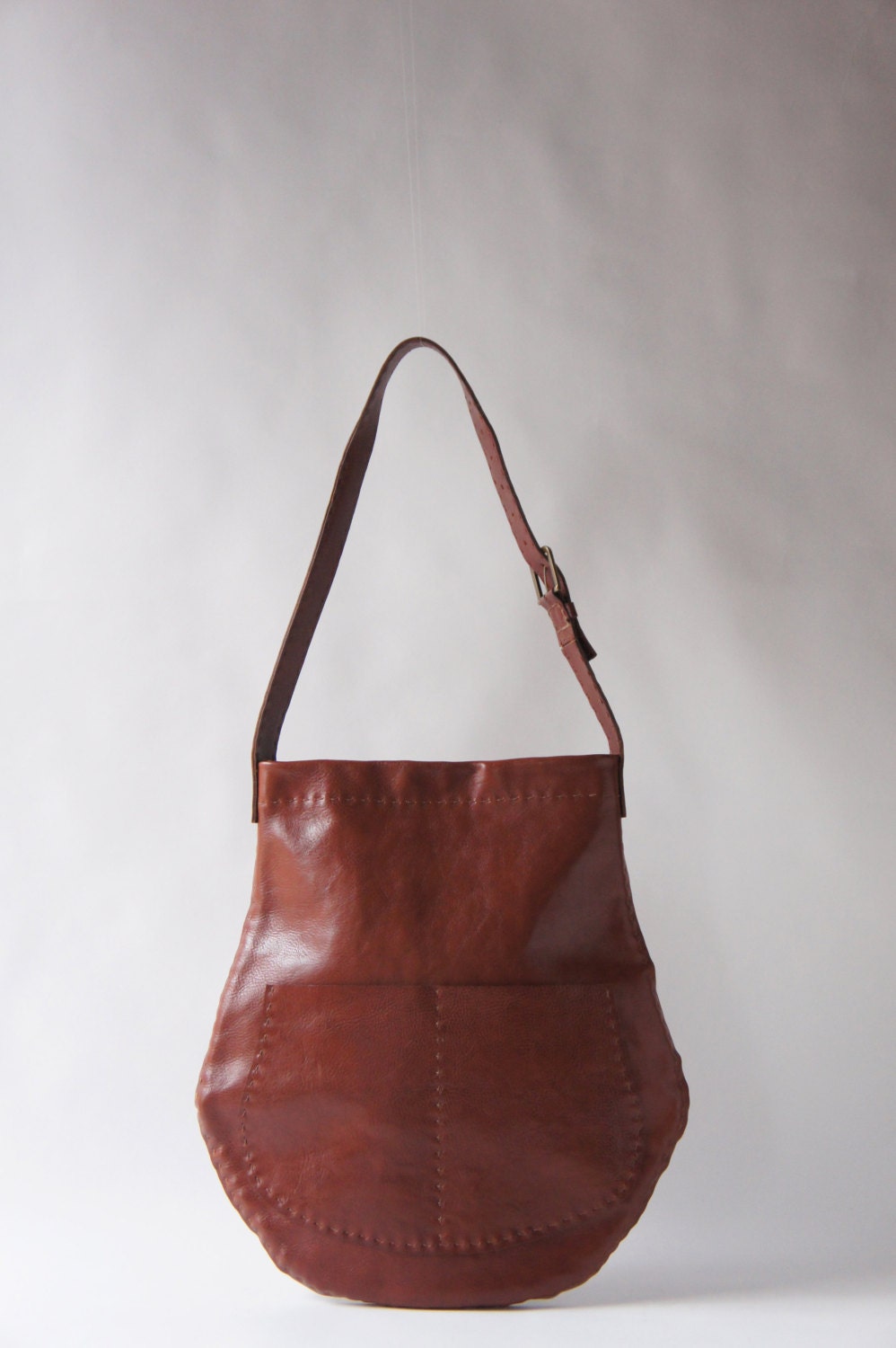 Large Saddle Bag - Rum