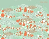 Abstract Art, Inspirational Quote, Dreams, Circles, Typography Poster, Coral, Aqua Green - You must do
