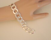 Napier Classic Vintage Bracelet (Silvertone Links)