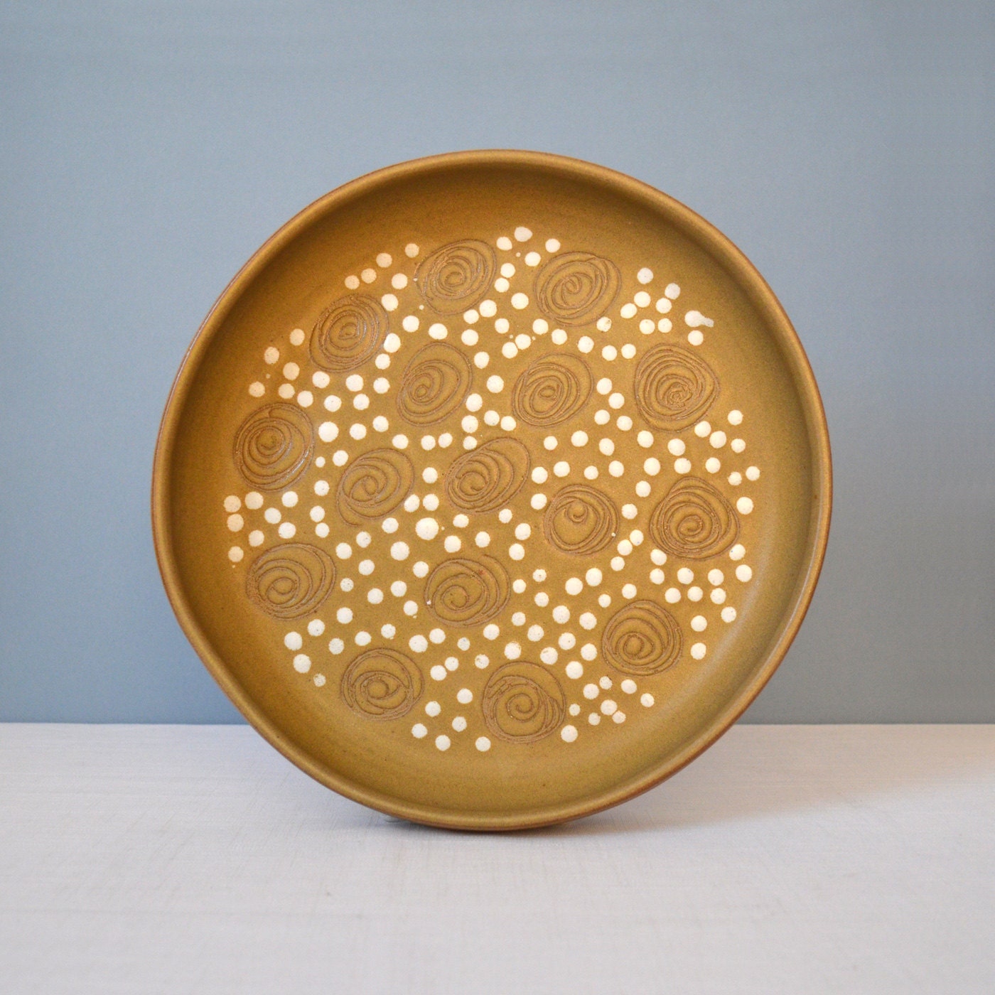 Mid Century Martz Large Low Bowl - Marshall Studios