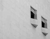 8x10 - City Vision - Modern Black and White Home Decor, Urban Street Photography, Minimalist Gray Art Print, Abstract Wall Decor