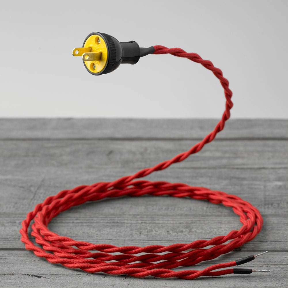 8 Foot Replacement Vintage Lamp Cord
