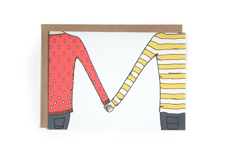 Love Card - Holding Hands
