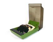 Green Rolodex Rotary Address Telephone File Directory Organizer Retro Office