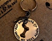 Pet Memorial Personalized Keychain