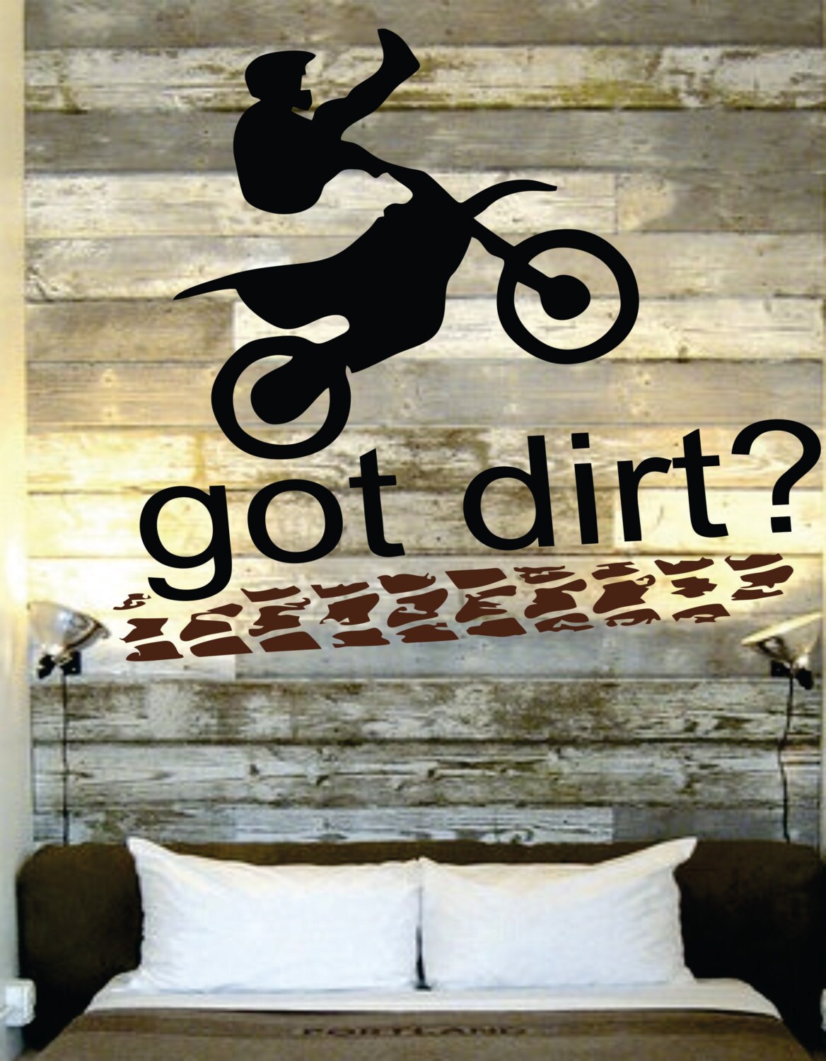 Motocross Decal Name Decal Motorcycle Dirtbike by SignJunkies