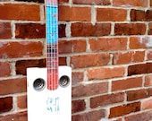 Ukulele- Tenor Ukulele-Cigar box Ukulele-Upcycled Ukulele-Skateboard Ukulele-Ready to ship