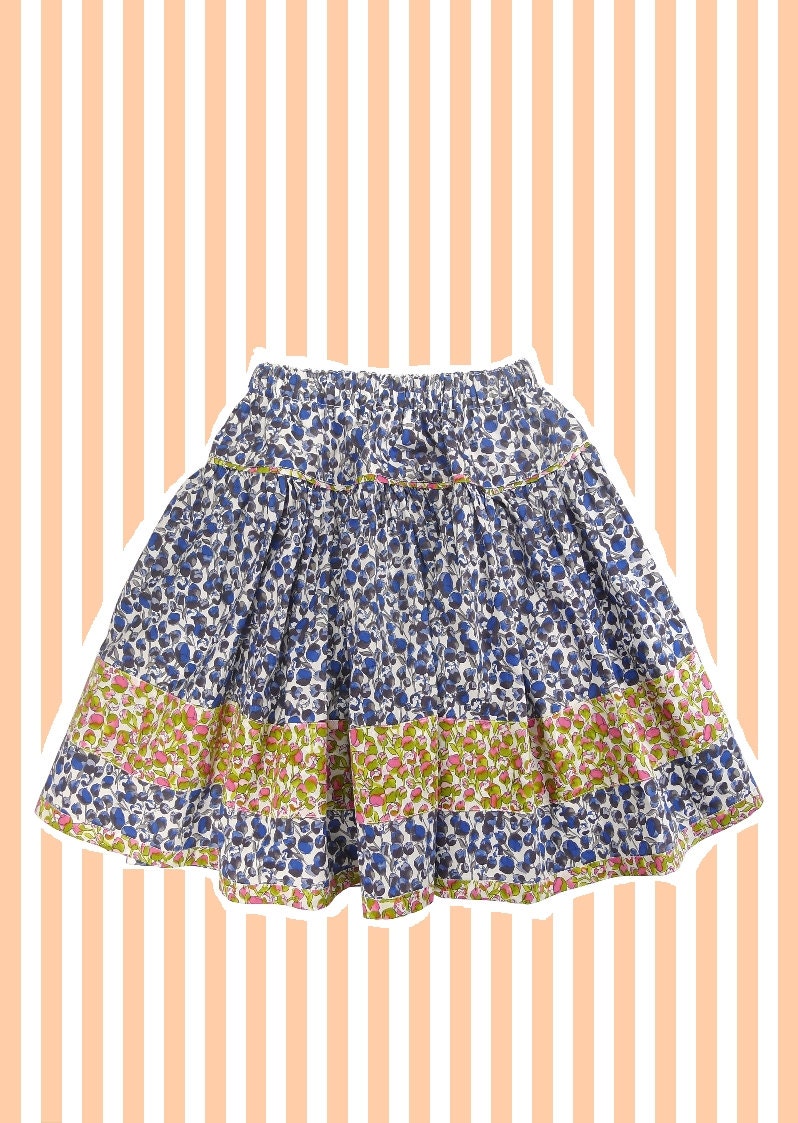 Girl's Liberty Print Skirt