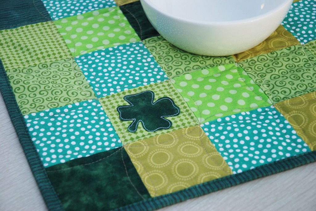 St. Patrick's Day Table Topper Quilt