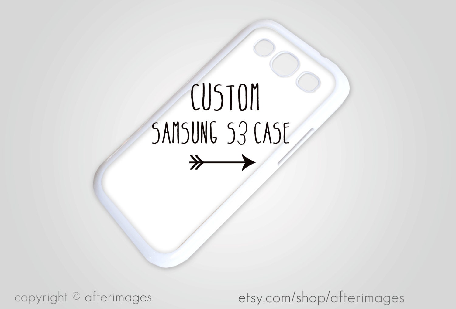 Custom Samsung Galaxy S3 Case SIII DIY Make Your Own Personalized Customized Silicone