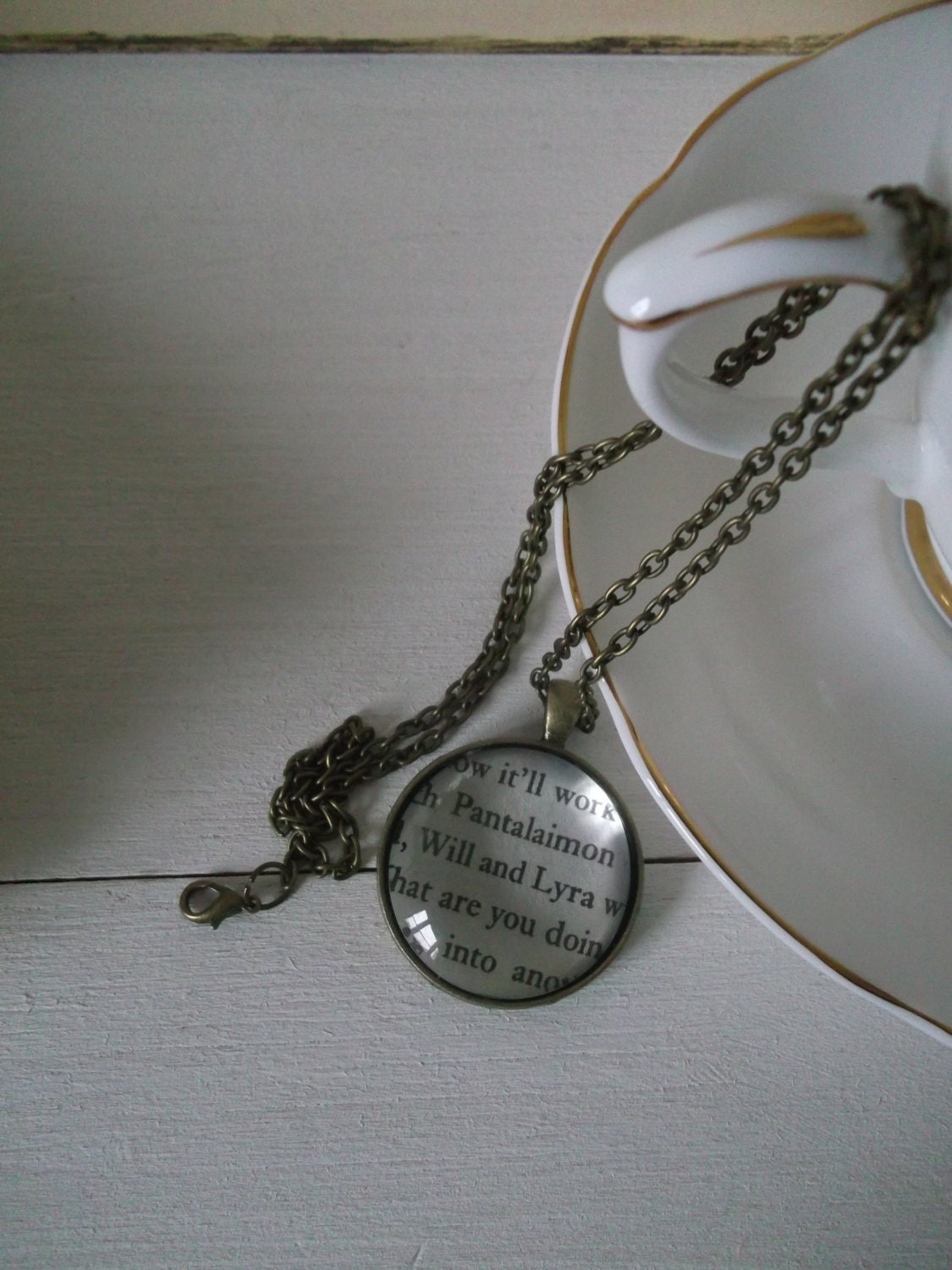 His Dark Materials Will and Lyra Pendant
