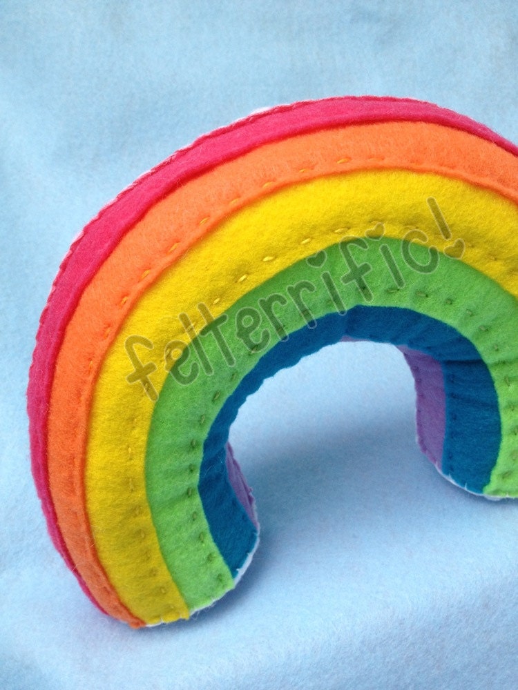 Rainbow Tooth Fairy Pillow