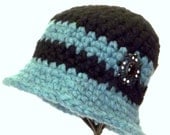 Wool Alpaca Hat,  Crochet Cloche,  Winter Apparel, Snow Gear, Ski Wear, Womans