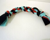 1- Braided Fleece Dog Chew Tug Toy