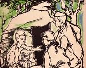 The Secret of Smuggler's Wood by R.J. McGregor, illustrated by Elizabeth Andrewes