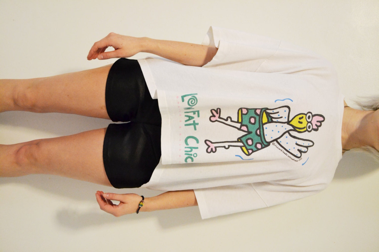 1993 Richard Leeds International cartoon chicken tshirt