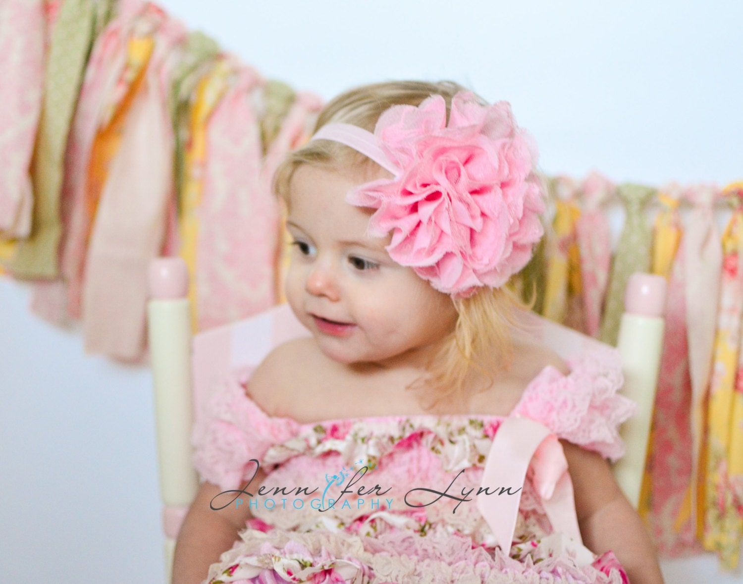 Girls Headband... Baby Girls Headbands... Pink Headband