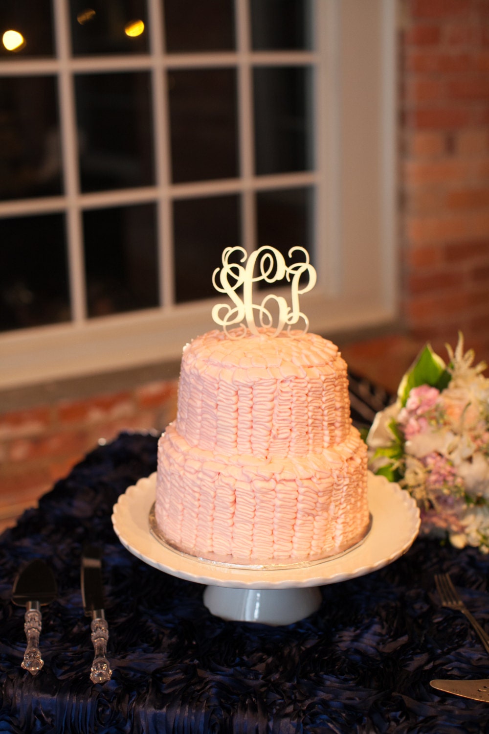 Monogram Cake Topper