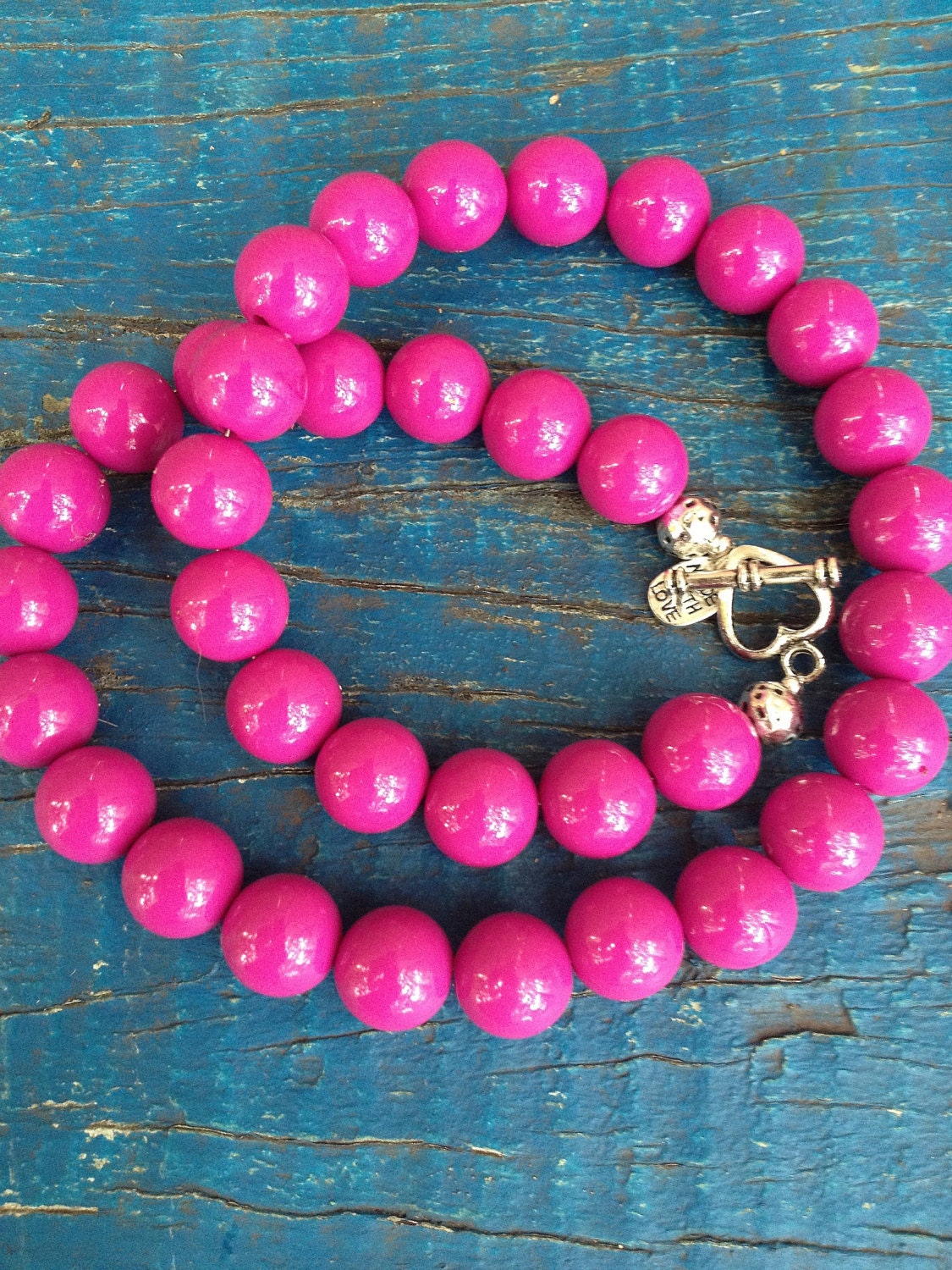 Pink Beaded Necklace