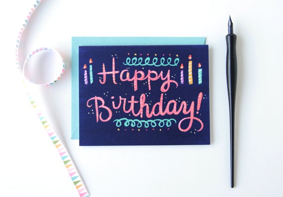 Happy Birthday Card - Single