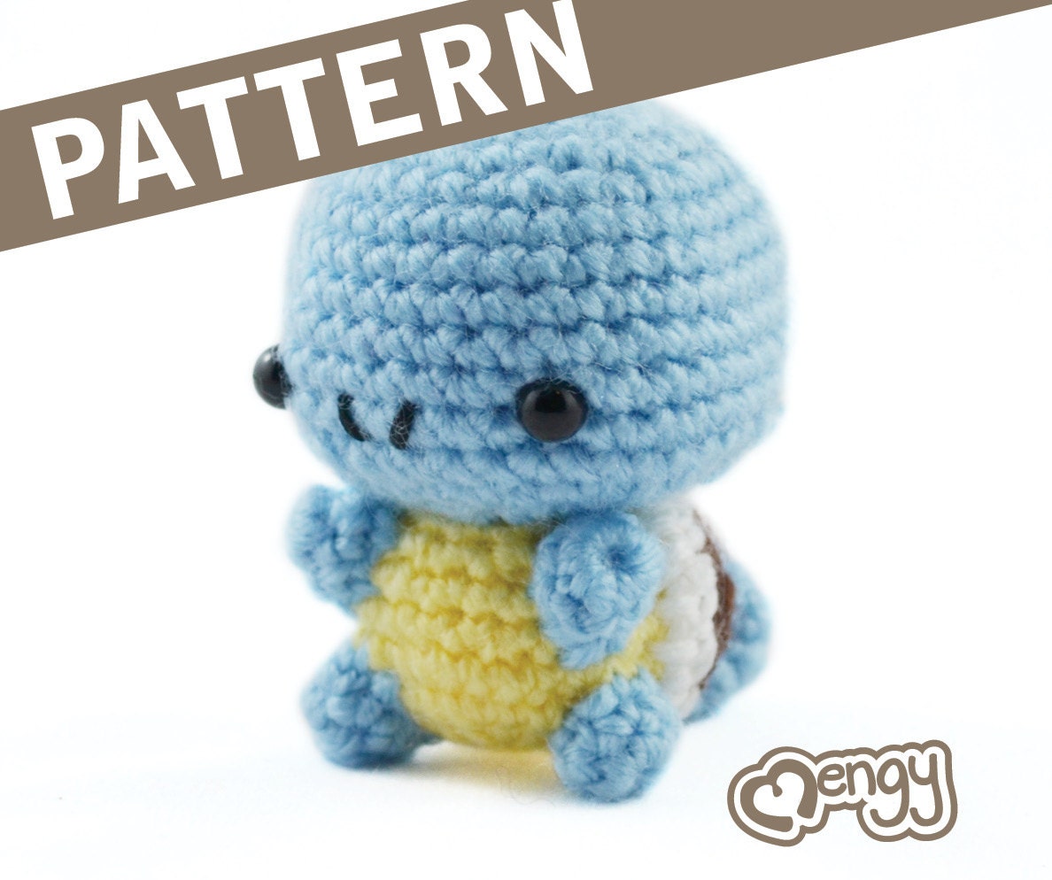 Water Turtle Crochet Amigurumi Pattern
