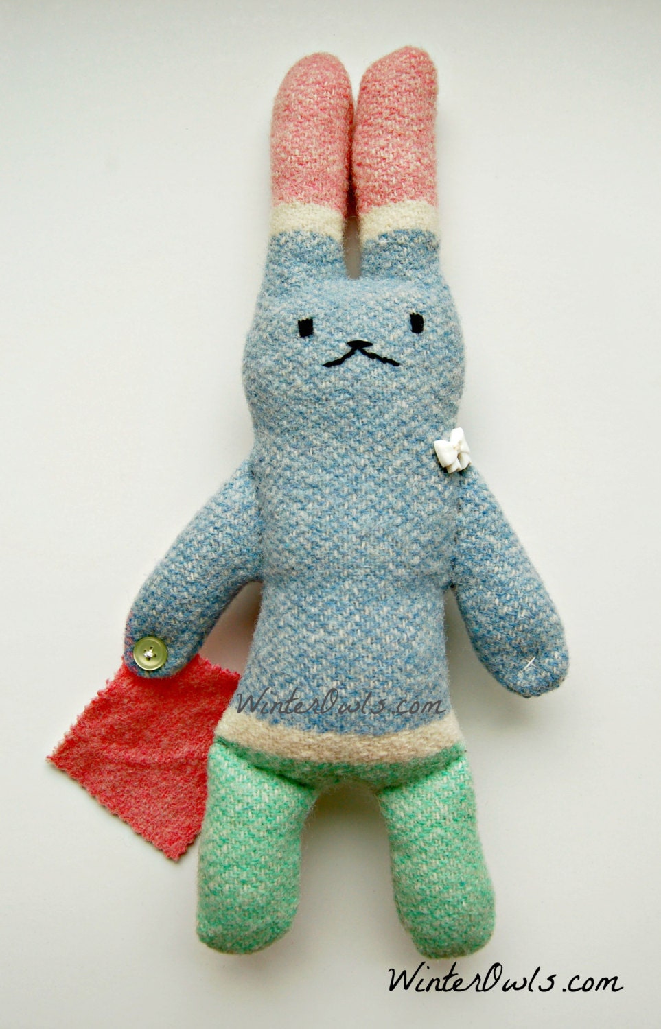 Bunny Rabbit Toy - Eco Friendly Kids Soft Toy