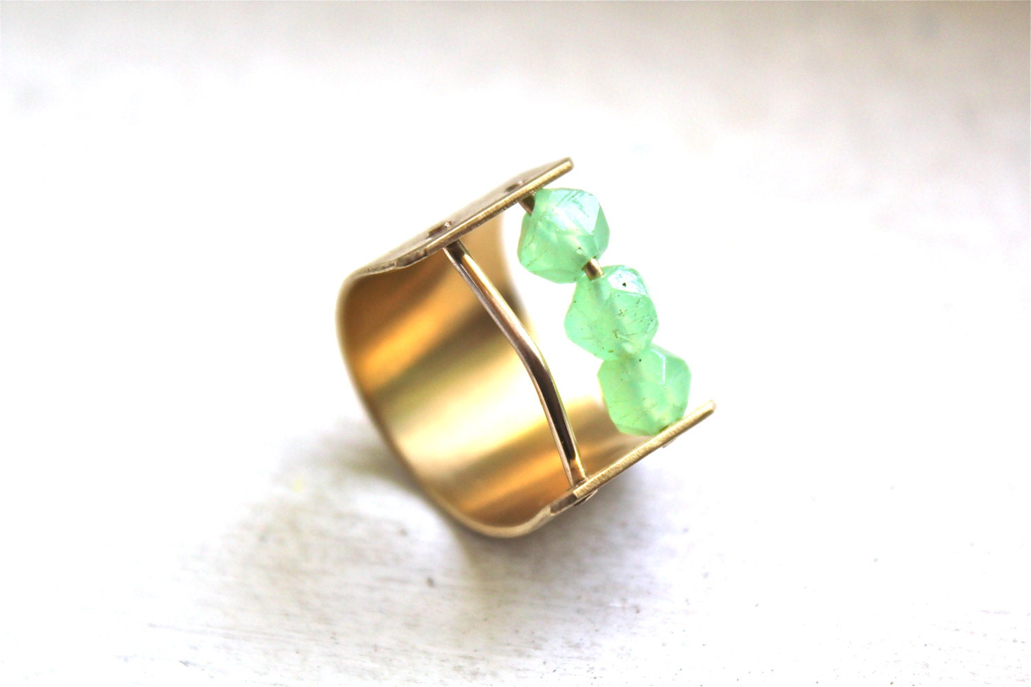Gold Armor Ring