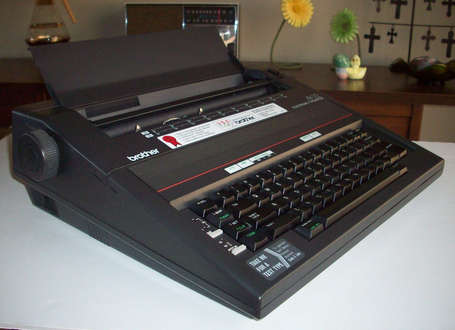 Vintage Brother Electronic Typewriter AX-22  Electric Typewriter