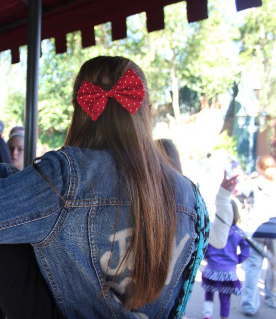 Mini Mouse (Red and White Polka Dot) Bow