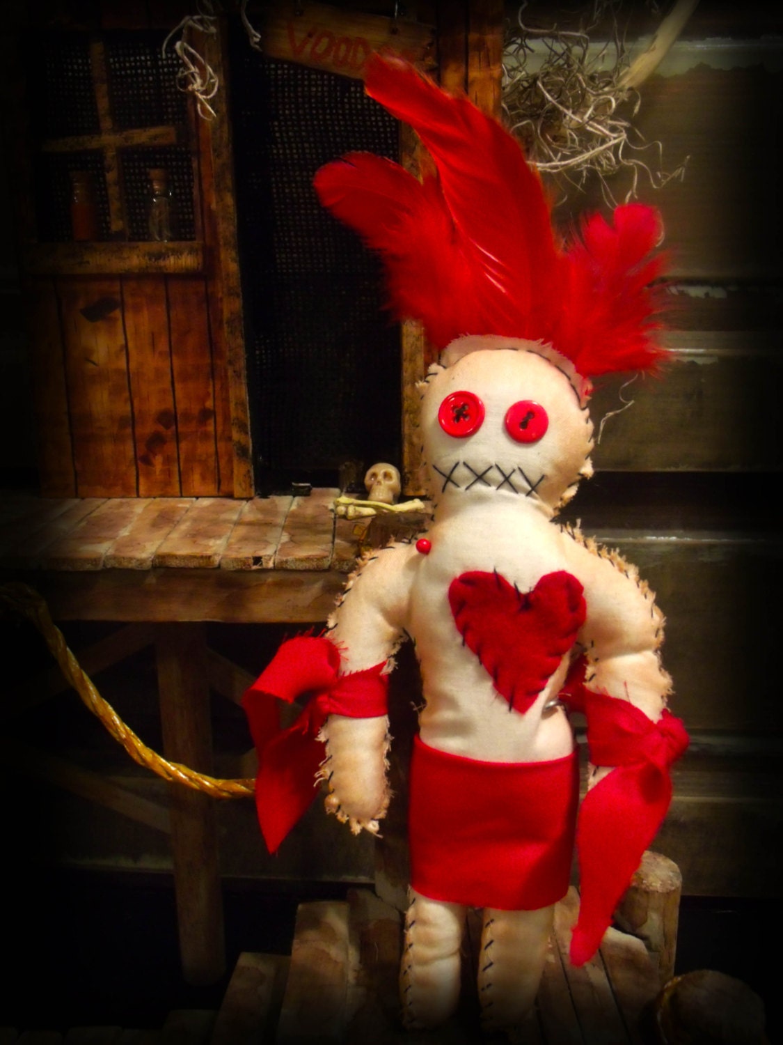 A Shot of Vitality Voodoo Doll for Good Health