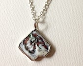 Screwdriver- Enameled Bezel Set Pendant