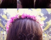 Small Floral Headband w/ Spikes