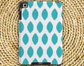 Pick Your Color & Customize with Optional Monogram - Simple Ikat Tough Snap-On Hard Plastic iPad Mini Case - Made To Order