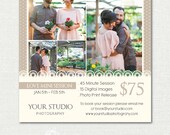 Valentine's Day Mini Session Photography Template - Photography Digital Marketing Board