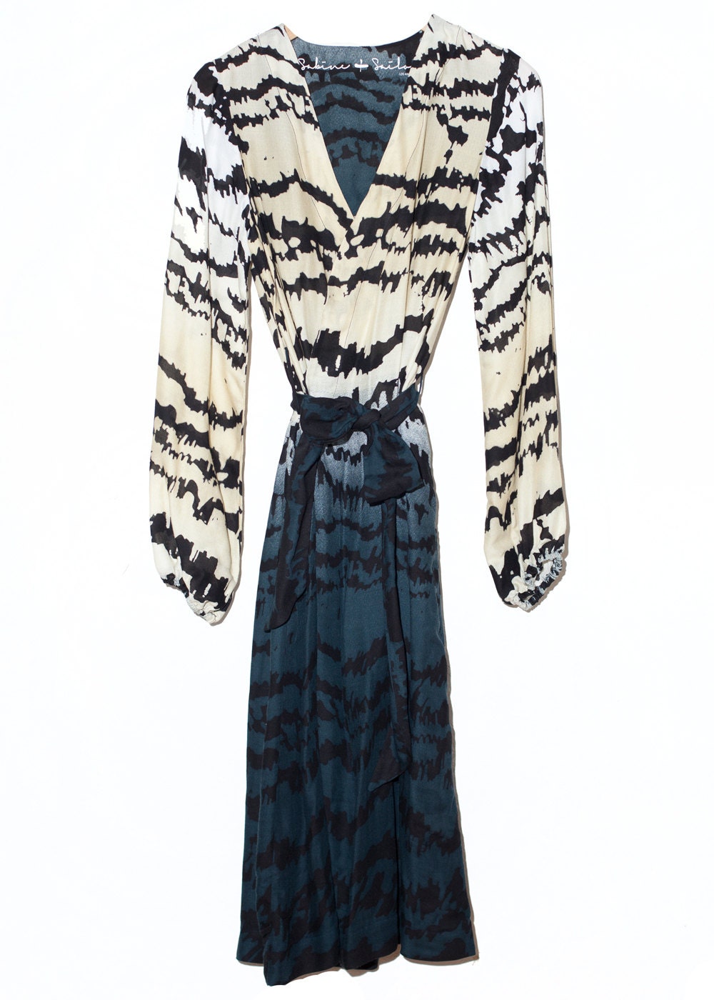 Kimono Robe in Ombre - size medium
