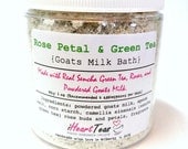 Rose Petal & Green Tea Goats Milk Bath