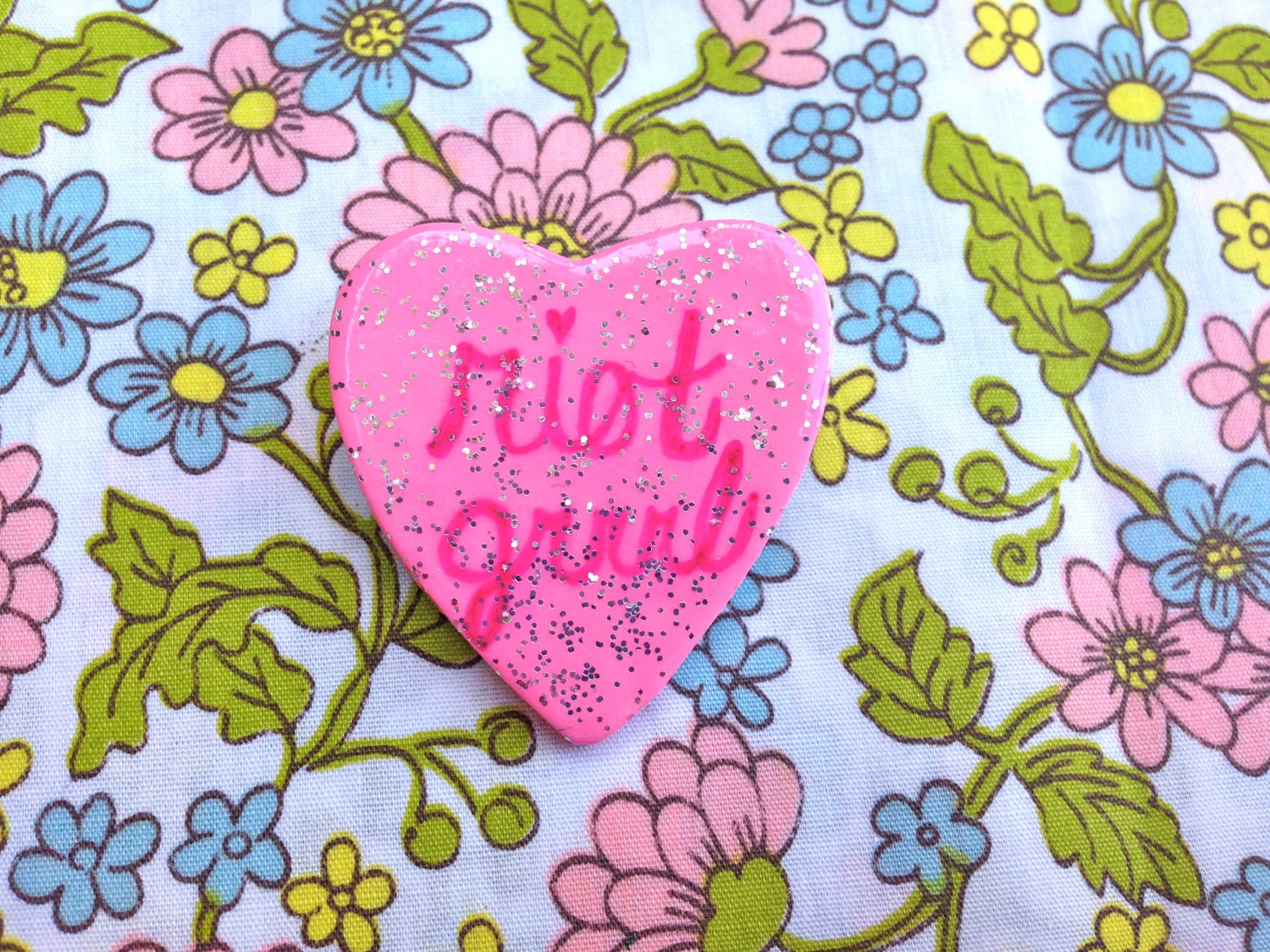Riot Grrrl Brooch