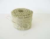 Natural Burlap Ribbon 1 1/2 Inch 1.5 Inches Hand Cut Handmade Jute Burlap Ribbon Rustic Wedding Supplies 3 yards, 9 ft long, 108 inches