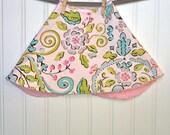 Boutique Bib Burp Cloths- Love Bird Damask
