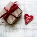 Red heart magnet love message