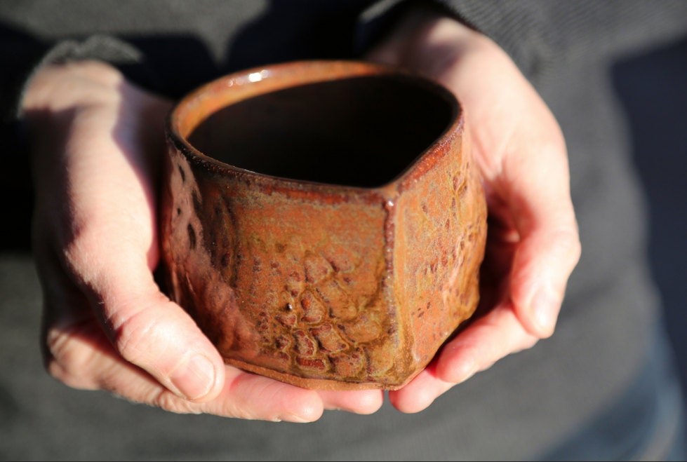 Tear drop shaped bowl