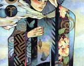 Illustration, Drawing, Fine Art, Colored Pencil, Giclee, Reproduction, Mystic