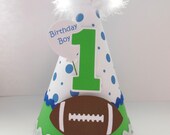 Football Birthday Party Hat - Personalized Il_170x135