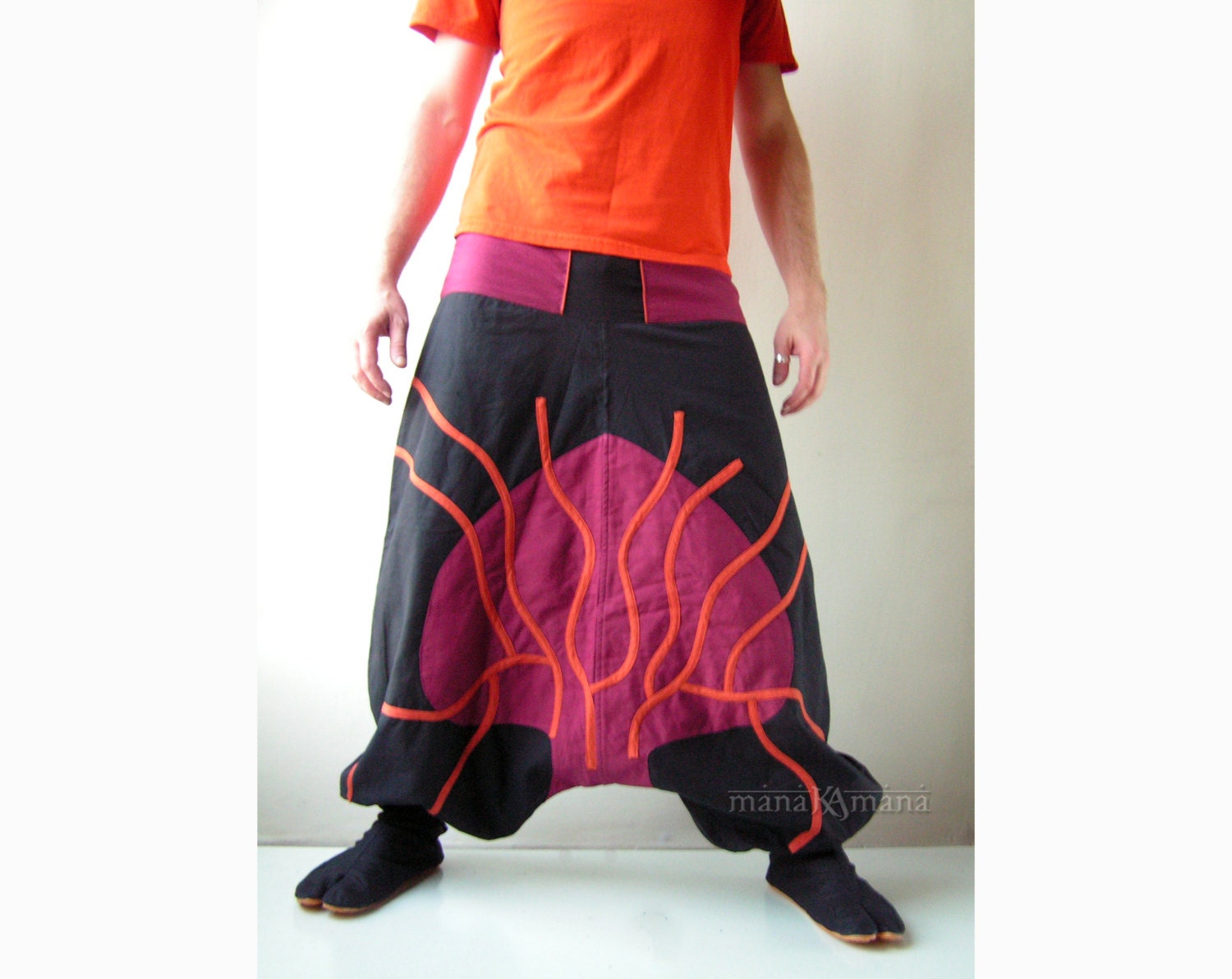 Aladdin Harem Pants - PSY  - Rave - Harem Trousers - PsyTrance - Tree of Life - Men - Women - Hippie