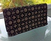 Vintage 1950s Zardozi Metal Embroidery Clutch