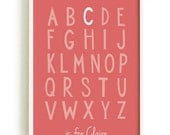 A4 Children's Alphabet Personalised Print