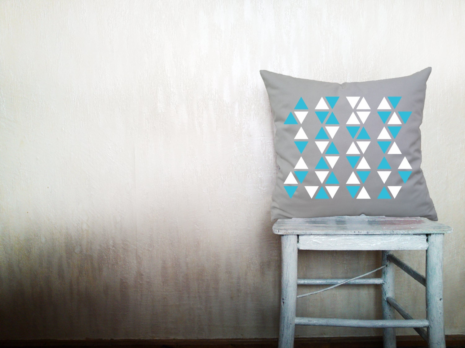 Geometrical pillow decorative throw pillow chevron pillow cover gray cotton toss arrow pillow case rustic bedding set 18x18 inches ohtteam