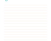 Cursive Notepad